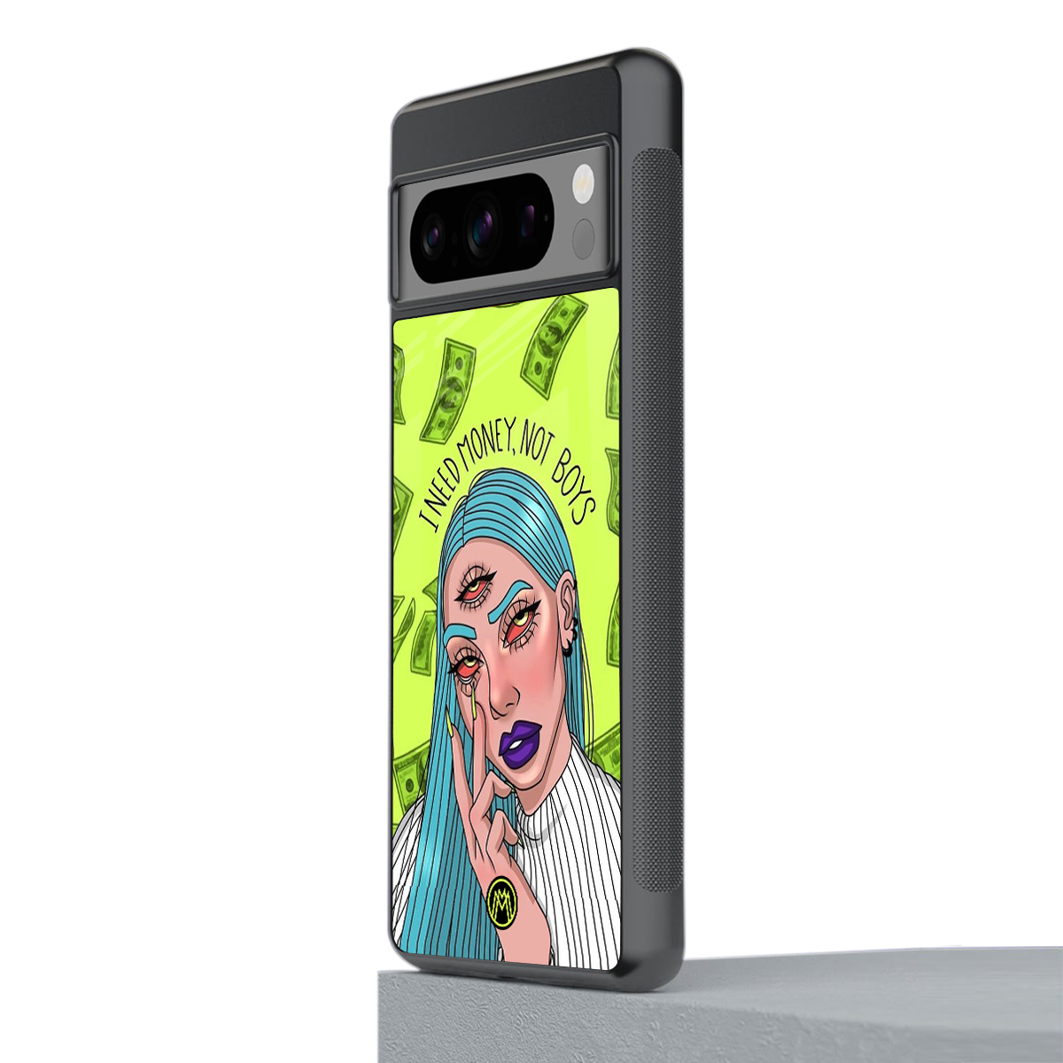 money over boys back phone cover | glass case for google pixel 8 pro