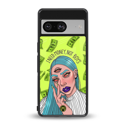 money over boys back phone cover | glass case for Google Pixel 8