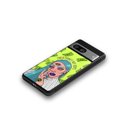 money over boys back phone cover | glass case for Google Pixel 8