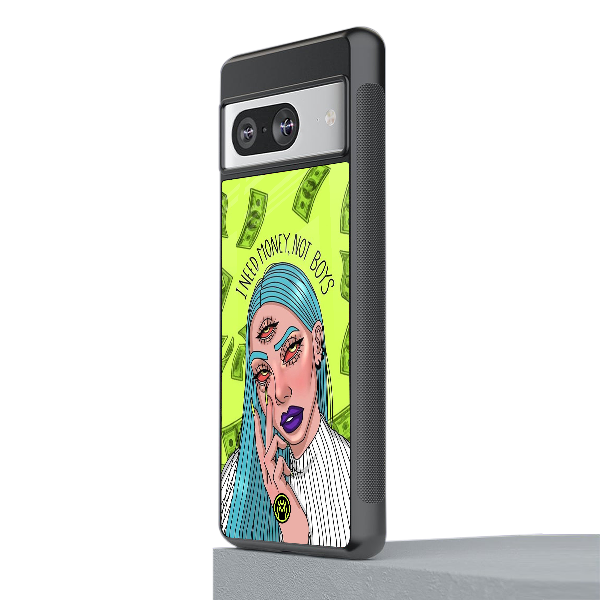 money over boys back phone cover | glass case for Google Pixel 8