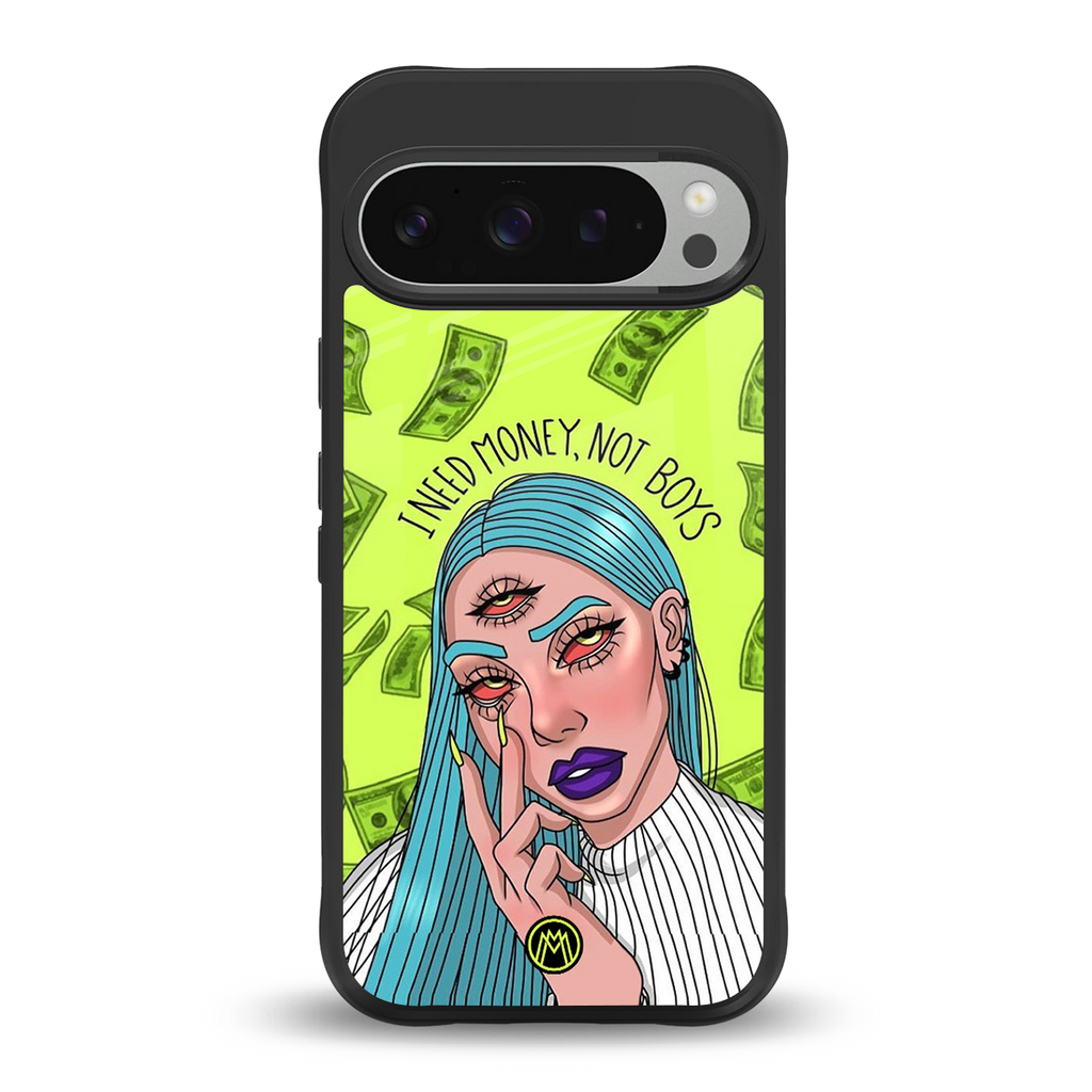 money over boys back phone cover | glass case for google pixel 9 pro