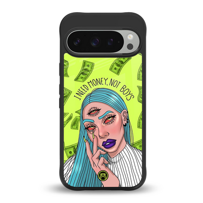 money over boys back phone cover | glass case for google pixel 9 pro xl
