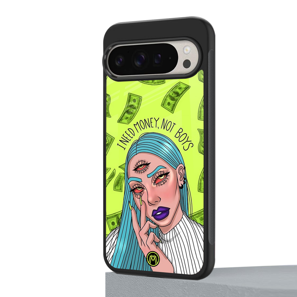 money over boys back phone cover | glass case for google pixel 9 pro