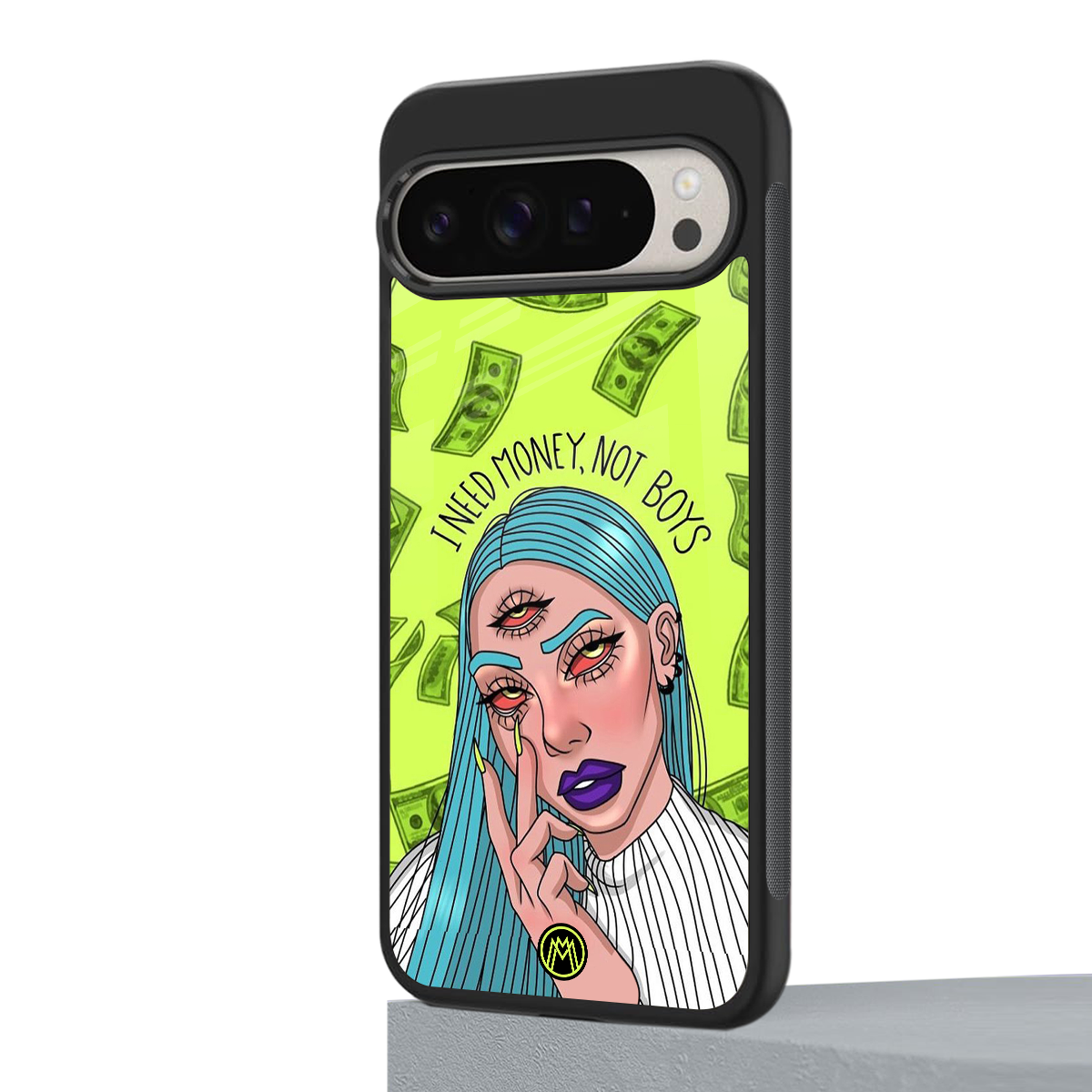 money over boys back phone cover | glass case for google pixel 9 pro xl