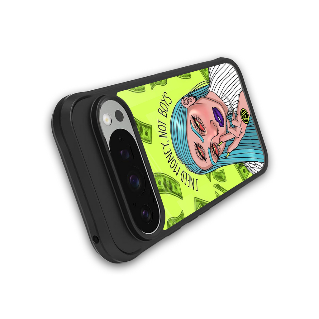 money over boys back phone cover | glass case for google pixel 9 pro xl