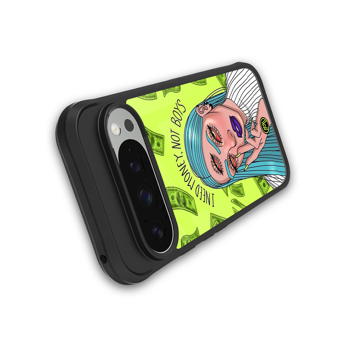 money over boys back phone cover | glass case for google pixel 9 pro xl