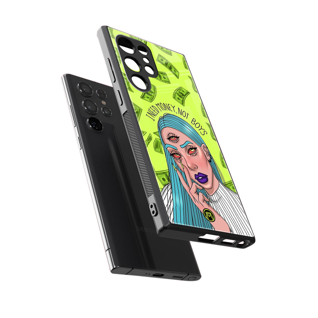 money over boys back phone cover | glass case for samsung galaxy s23 ultra