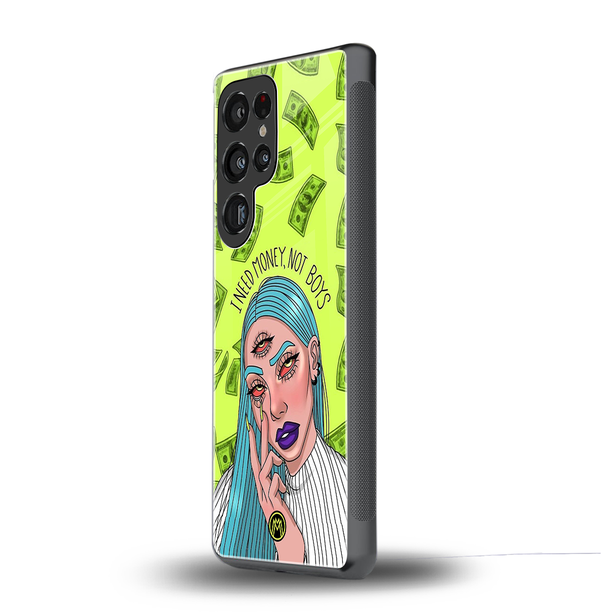 money over boys back phone cover | glass case for samsung galaxy s25 ultra