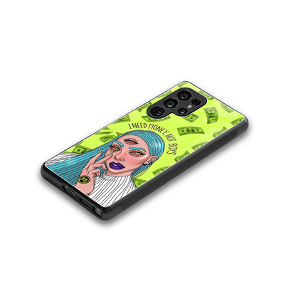 money over boys back phone cover | glass case for samsung galaxy s25 ultra
