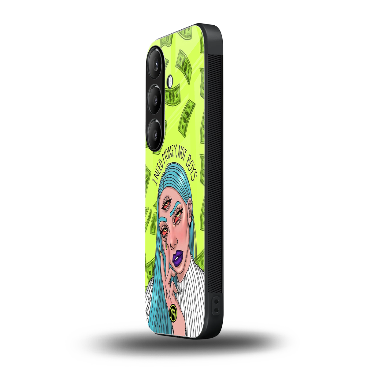 money over boys back phone cover | glass case for samsung galaxy s25