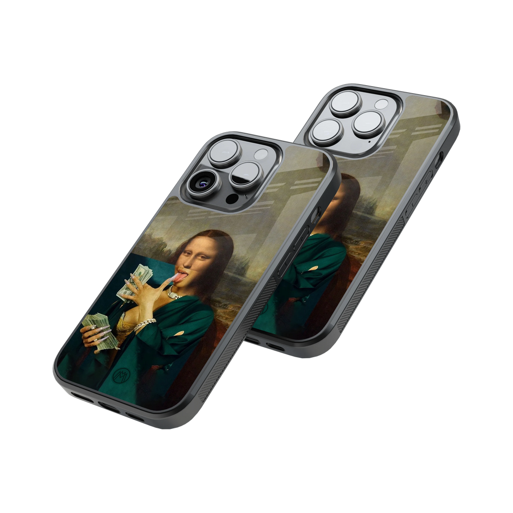 Protective Glass Back Phone Case Compatible with iPhone, Samsung, OnePlus, Pixel & More