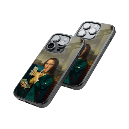 Protective Glass Back Phone Case Compatible with iPhone, Samsung, OnePlus, Pixel & More