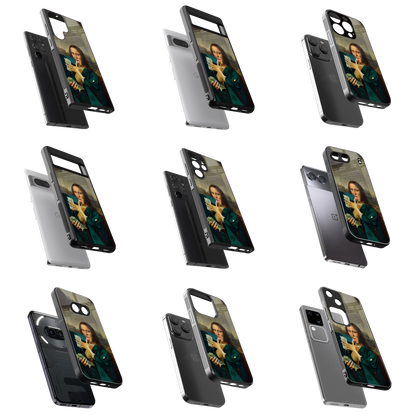 Durable Glass Back Mobile Case for iPhone, Samsung, OnePlus, Google Pixel, Redmi, Vivo, Oppo