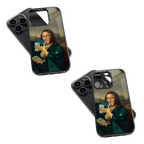 Trendy Glass Back Mobile Case for iPhone, Samsung, Redmi, OnePlus, Google Pixel, Motorola