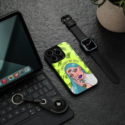 money over boys back phone cover | glass case for iphone 16 pro max