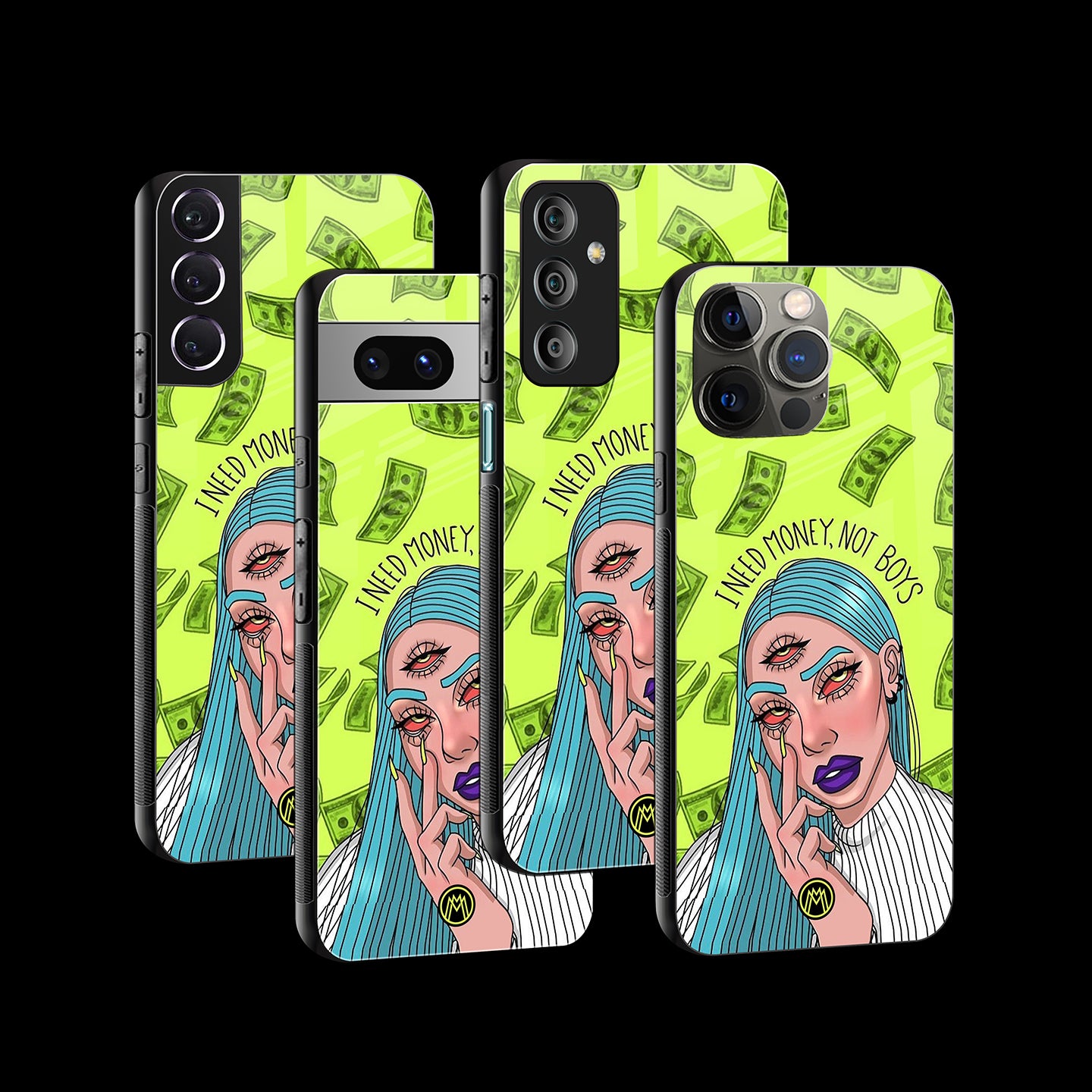 Mobile Phone Cover | Glass Back Case