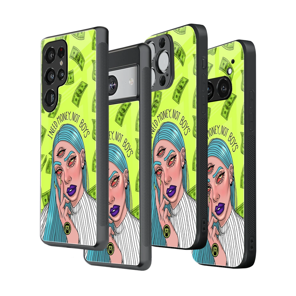 Stylish Glass Back Case for All Smartphones – iPhone, Samsung, OnePlus, Pixel, Redmi, Oppo, Vivo, Motorola