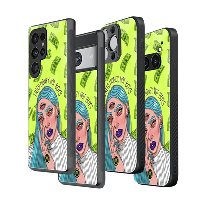 Stylish Glass Back Case for All Smartphones – iPhone, Samsung, OnePlus, Pixel, Redmi, Oppo, Vivo, Motorola