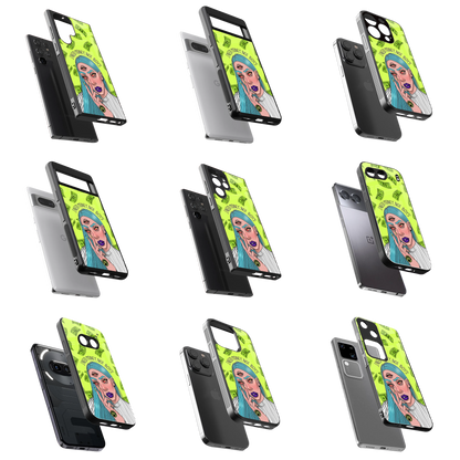 Durable Glass Back Mobile Case for iPhone, Samsung, OnePlus, Google Pixel, Redmi, Vivo, Oppo