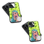 Trendy Glass Back Mobile Case for iPhone, Samsung, Redmi, OnePlus, Google Pixel, Motorola