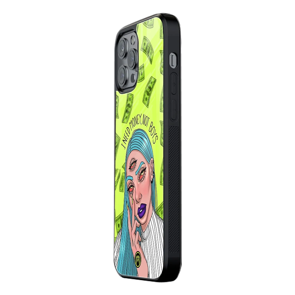 Slim Glass Back Phone Case for Multiple Brands – iPhone, Samsung, Redmi, OnePlus, Oppo, Vivo