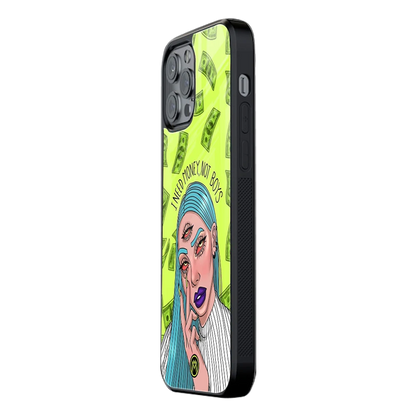 Slim Glass Back Phone Case for Multiple Brands – iPhone, Samsung, Redmi, OnePlus, Oppo, Vivo