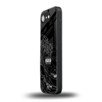 mono waves back phone cover | glass case for iphone 16e