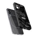 mono waves back phone cover | glass case for nothing phone 1