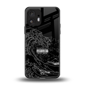 mono waves back phone cover | glass case for nothing phone 2