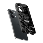 mono waves back phone cover | glass case for oneplus nord 3