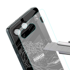 mono waves back phone cover | glass case for oneplus nord 4