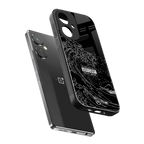 mono waves back phone cover | glass case for oneplus nord ce 3