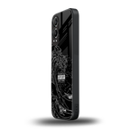 mono waves back phone cover | glass case for oneplus nord ce 4 lite