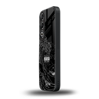 mono waves back phone cover | glass case for oneplus nord ce 4
