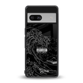 mono waves back phone cover | glass case for Google Pixel 7A