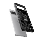 mono waves back phone cover | glass case for Google Pixel 8