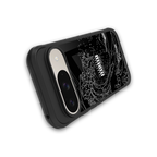 mono waves back phone cover | glass case for google pixel 9