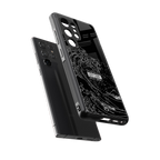mono waves back phone cover | glass case for samsung galaxy s25 ultra