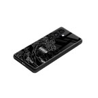 mono waves back phone cover | glass case for samsung galaxy s25