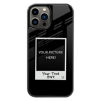 Polaroid Personalised Glass Phone Case