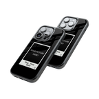 Polaroid Personalised Glass Phone Case