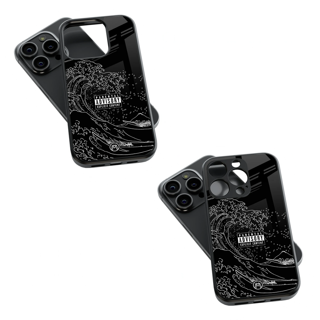 Trendy Glass Back Mobile Case for iPhone, Samsung, Redmi, OnePlus, Google Pixel, Motorola