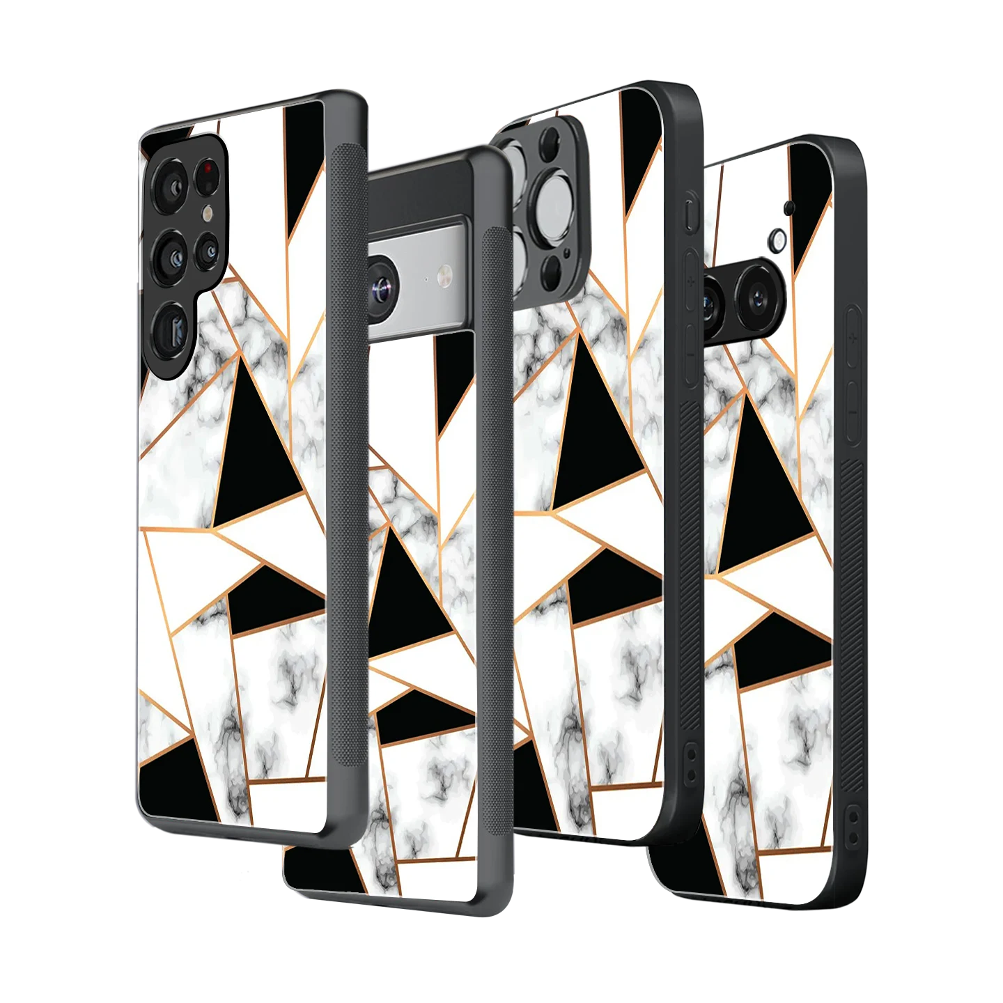 Stylish Glass Back Case for All Smartphones iPhone, Samsung, OnePlus, Pixel, Redmi, Oppo, Vivo, Motorola