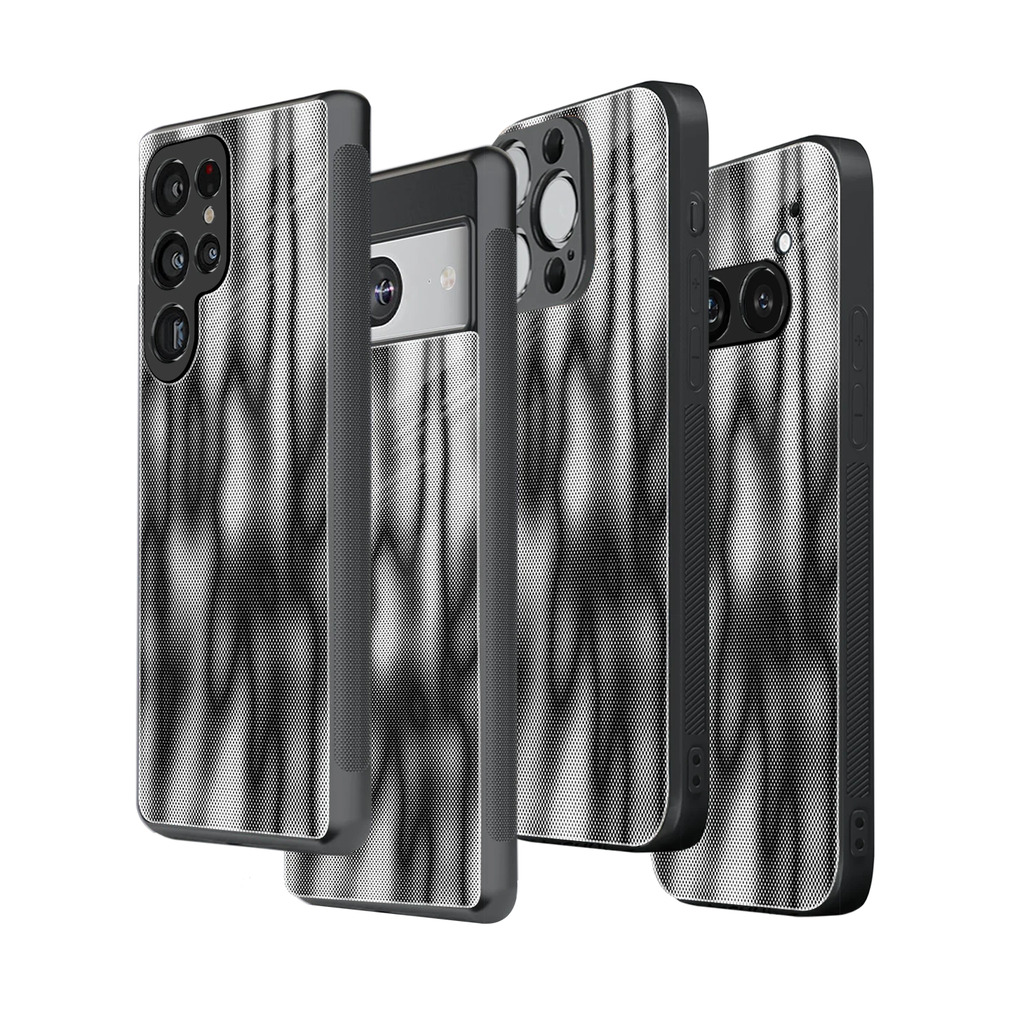 Stylish Glass Back Case for All Smartphones iPhone, Samsung, OnePlus, Pixel, Redmi, Oppo, Vivo, Motorola