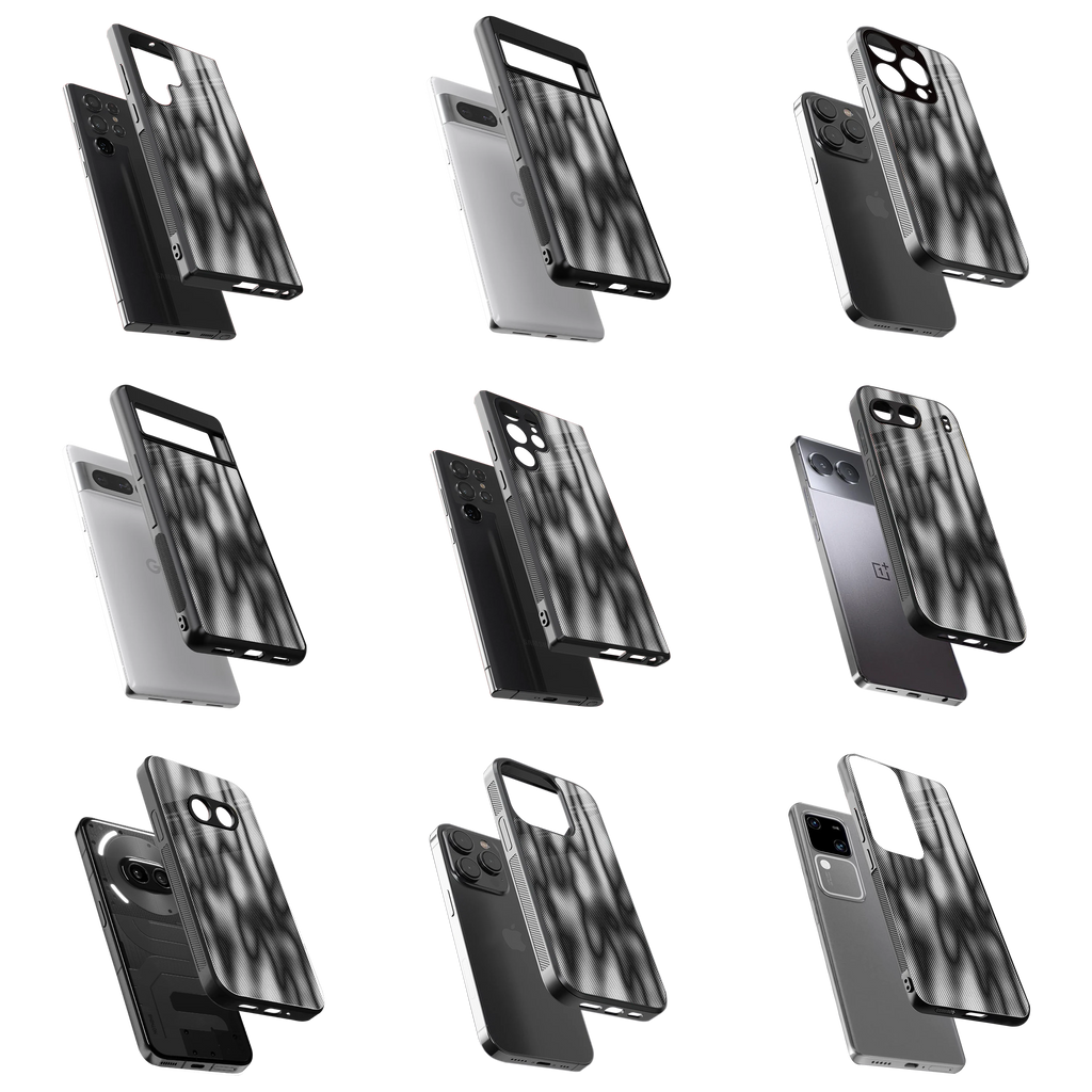 Durable Glass Back Mobile Case for iPhone, Samsung, OnePlus, Google Pixel, Redmi, Vivo, Oppo