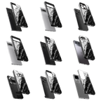 Durable Glass Back Mobile Case for iPhone, Samsung, OnePlus, Google Pixel, Redmi, Vivo, Oppo