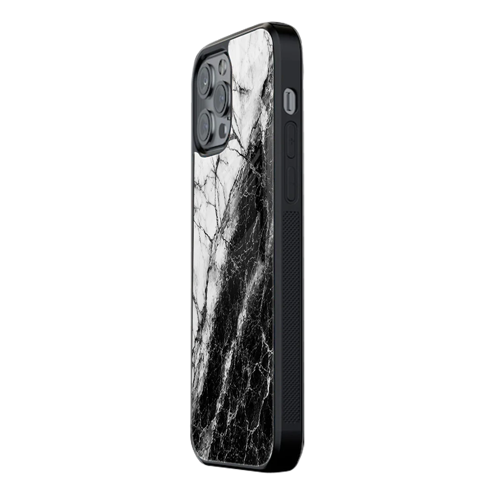 Slim Glass Back Phone Case for Multiple Brands iPhone, Samsung, Redmi, OnePlus, Oppo, Vivo