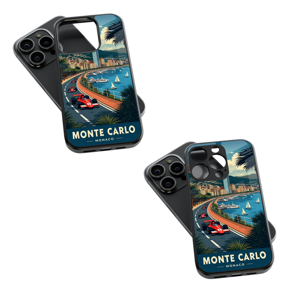 Trendy Glass Back Mobile Case for iPhone, Samsung, Redmi, OnePlus, Google Pixel, Motorola