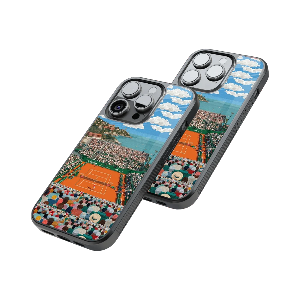 Protective Glass Back Phone Case Compatible with iPhone, Samsung, OnePlus, Pixel & More