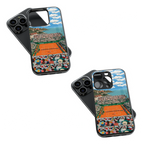 Trendy Glass Back Mobile Case for iPhone, Samsung, Redmi, OnePlus, Google Pixel, Motorola